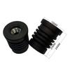 Tapón Tuerca Redondo 19mm Estante Mueble Pie de Ajuste Accesorios M6M8 con Tuerca Tapón Interior Tapón de Plástico Tuerca Tapón de Tubo
