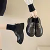 Mocasines Mary Jane estilo británico para mujer, otoño 2026 superventas japoneses JK versátiles lindos ligeros de suela blanda zapatos pequeños de cuero para mujer