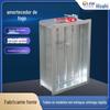 Válvula de Controle de Exaustão de Fumaça e Fogo Elétrica Galvanizada para Venda no Atacado de Fábrica Válvula de Controle de Volume de Ar Selada Quadrada Dividida Multi-Folhas Resistente ao Calor