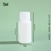 Botellas de Plástico Blancas de Boca Pequeña del Fabricante en Stock, Botellas Dispensadoras de Pe Sellado Espeso, Botellas Vacías para Muestras de Reactivos y Botellas de Empaque para Productos Químicos de Uso Diario