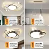 Luz de techo para sala de estar, moderna y simple, luz elegante para dormitorio principal, juego de iluminación de techo de cielo estrellado moderno, paquete de iluminación para toda la casa