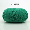 Fio de Algodão Leite 4 Fios Espessura Média Bola de Lã Atacado Sapato de Crochê Boneca Tricô Manual Kit de Material DIY Personalização