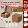 Caja de Colección de Recuerdos de Lanugo de Bebé y Cordón Umbilical Fabricación Conmemoración de los Cien Días y Luna Llena del Recién Nacido Botella de Conservación de Lanugo y Dientes de Bebé