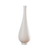Botella de Porcelana Blanca Cerámica Blanco Puro Jade Guanyin Botella Pura Florero Estilo Chino Simple Decoración del Hogar Arreglo Floral Florero Sencillo Hidropónico