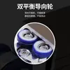 Accesorios para ruedas colgantes de puertas plegables, poleas silenciosas y suaves, bisagras cruzadas de acero inoxidable, accesorios de herrajes para puertas plegables corredizas