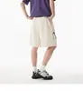 Moda Verão Estilo Hong Kong Shorts Largos de Alta Qualidade para Trabalho e Praia Masculinos Finos Casuais Tendência Cor Sólida