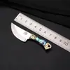Mini Cuchillo de Cocina Llavero de Coche Colgante de Cuchillo Cuchillo Miniatura de Cerdo Paquete Portátil Abrecartas Navaja de Bolsillo
