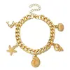 Tornozeleira Cruzada Europeia e Americana da Moda Tendência em Aço Inoxidável com Laço, Simples, Elegante, Versátil, Joia de Pé Ajustável para Mulheres