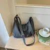 Bolso de Hombro Cruzado de Lona de Mezclilla Transfronterizo de Gran Capacidad de Moda para Debajo del Brazo 2026 Nuevo de Moda Verano Ligero