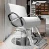 Silla de Barbería, Taburete Especial Elegante para Salón de Peluquería, Nueva Silla Ajustable para Cortar el Cabello de Celebridad de Internet, Asiento para Permanente y Tinte de Salón de Peluquería