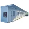 Exportação Transfronteiriça de Casas Container, Salas de Escritório e Reunião, Casas Pré-fabricadas Leves, Edifícios Modulares Temporários