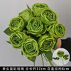 Plantas Verdes Flores Artificiales Hierba Aspargo Colgante Decoración de Fondo de Arte Floral para Bodas Flores Falsas Estilo Bosque Escenario de Boda Arreglo Floral
