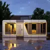 Cápsula Espacial B&B Habitación Móvil Habitación Solar Personalizada Habitación Contenedor con Baño Cocina Habitación Integrada con Aislamiento