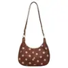 Bolso de Lunares Estilo Coreano Bolso de Hombro de Gran Capacidad Estilo Gorpcore Retro de Alta Gama Bolso de Hombro Versátil de Moda para Mujer