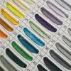 En Stock Cinta de Ribete de Poliéster de 48 Colores, Cordón de Bies, Tira de Adorno para Ropa, Quilts, Cojines de Sofá y Tiras de Flecos