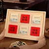 2026 Caja de Regalo de Lujo para el Festival de Medio Otoño, Caja de Empaque para Pasteles de Luna de 6 u 8 Piezas, Caja Vacía de Lujo para Pasteles de Luna de Piel de Nieve
