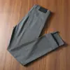 Pantalones Casuales Versátiles de Negocios de Pierna Recta de Algodón Modal Suave Transpirable para Hombre, Nuevo Estilo Europeo de Primavera y Verano, Cinco Bolsillos