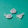 Plata de ley S999 retro nuevo chino Tíbet plata para el pie león de nieve danza del león león mazo colgante pulsera DIY accesorios de plata