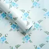 Papel de Regalo Floral de Primavera Flores Frescas Pequeñas Papel de Atmósfera Impermeable Material para Ramo de Flores Hecho a Mano Tienda de Flores DIY