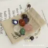 Tesoro de Piedra Explosiones del Amazonas Columna de Cristal de Piedra Original Chakra Multi Piedra Semipreciosa Set Caja de Regalo Adornos Decorativos
