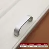 Mango de Aleación de Aluminio, Tirador Espacial Extendido en Forma de U, Tirador Oculto Moderno Minimalista Mate para Puerta de Armario