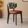 Cadeira de Jantar de Madeira Maciça Nórdica, Cadeira de Mesa de Jantar para Casa, Cadeira Minimalista de Luxo Leve Vintage para Sala de Estar, Sala de Jantar, Hotel, Cadeira de Lazer, Banco de Maquiagem