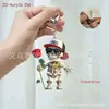 2026 Comercio Exterior Transfronterizo Celebridad de Internet Personaje de Terror Decoración Colgante Llavero Acrílico Interior de Coche Artículo Más Vendido
