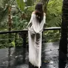 Estilo Europeo y Americano Sexy Hottie Top Tubo Busto Pequeño Traje de Baño de Dos Piezas Bikini para Mujer Conjunto de Tres Piezas Cubre Traje de Vacaciones