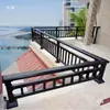 Barandilla de seguridad para elevar balcón, barandilla de aleación de aluminio, pasamanos, terraza, azotea, pared, valla de pasillo, aumento de altura de muro de parapeto