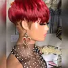 Nuevas Pelucas Europeas y Americanas 2025 para Mujeres con Cabello Corto y Liso, Cabello Corto para Mujeres, Cabello Corto Afro Natural Esponjoso, Listo de Fábrica para Entrega