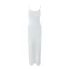 2026 Amazon Comercio Exterior Ins Verano Ropa de Mujer al por Mayor Sexy Lunares Sin Tirantes Espalda Descubierta Vestido de Nicho Delgado