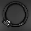 Adecuado para Funda de Volante de Cuero Genuino para Volkswagen Polo Modelos 04/05/06/07/08/09/10/11 Fibra de Carbono