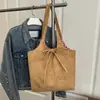 Bolso Reversible de Nylon Estilo Fresco de Gama Alta, Bolso Tote de Gran Capacidad Estilo Perezoso, Bolso de Hombro a Cuadros Moderno y a la Moda