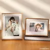 Porta-Retrato Americano Retrô de Mesa High-End 5 polegadas 6 polegadas 7 polegadas 8 polegadas 10 polegadas A4 Porta-Retrato de Parede Porta-Retrato de Quebra-Cabeça