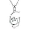Weiya deseo cruzado comercio electrónico suministro 26 letras inglesas moda colgante de diamantes joyería de moda