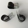 Abrazadera de Tubería de Acero Inoxidable, Abrazadera Especial Tipo R Galvanizada para Proyectos Fotovoltaicos, Pieza de Fijación para Tubería de Aceite Hidráulico de 20 mm