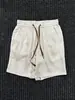 Pantalones Cortos de Verano a la Rodilla de Cuatro Puntos para Hombre, Deportivos Casuales, Ropa Exterior Versátil, Color Sólido, Delgados, Transpirables, Pantalones de Entrenamiento para Correr