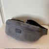 Fábrica direta de Yiwu bolsa de cintura de lona da moda bolsa de cintura para esportes ao ar livre bolsa de cintura e perna para andar carteira de moedas bolsa transversal