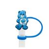 Funda para Popote de Oso Arcoíris Tapa para Popote Tapón de Polvo de Silicona Decoración de Popote de Fiesta de Anime Productos Transfronterizos