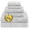 Conjunto de Toalhas Grossas de Algodão Puro Venda Quente Transfronteiriça, Embalado a Vácuo, com Etiquetagem por Código, Macio, Absorvente, Toalha de Banho Masculina Multicor
