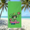 Toalla de Playa de Microfibra de Las Chicas Superpoderosas Secado Rápido y Absorbente de Agua Toalla de Baño para Nadar Infantil Portátil para Viajes Tamaño Grande