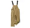 Overol Casual Vintage de una Pieza para Hombre con Bolsillos Grandes, Estilo Pareja Unisex 7662