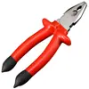 Fabricante de Shaodong Lotes de Alicates de Aço de Alto Carbono, Morsa, Alicate de Bico Fino de Ferro Niquelado, Alicate de Corte Diagonal, Ferramentas de Ferragens Domésticas