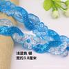 3,8 cm lantejoulas coloridas bordado rendas diy estilo étnico cocar vestido de palco carcela manguito acessórios de decoração