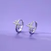 [Estrellas para Ti] Pendientes de Estrella, Pendientes Brillantes de Diamante Femeninos y Versátiles, Nuevos Pendientes 2025, Simples y Personalizados