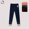Leggings de Forro Polar para Niñas Otoño e Invierno 2025 Estilo Nuevo para Niños Mayores, Forrados de Polar para Calidez