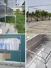 Conector de tubería de acero de 20/25/32 mm base de aleación de aluminio de 6 puntos junta de tubería redonda sujetador de T de tubería galvanizada de 1 pulgada