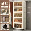 Estante de Almacenamiento Multifuncional para Cocina, Carrito Móvil, Estantería, Estante de Almacenamiento de Bocadillos de Múltiples Niveles para el Hogar de Pie