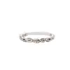 Anillo de diamante de giro nuevo transfronterizo oro de 18K plata 925 oro rosa anillo de diamante simple anillo joyería al por mayor