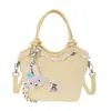 Bolso Tote Nuevo Estilo Coreano 2026 para Mujer, Bolso de Hombro de Gran Capacidad para Viajes Diarios, Bolso de Mano Simple y Versátil, Bolso de Color Sólido a la Moda